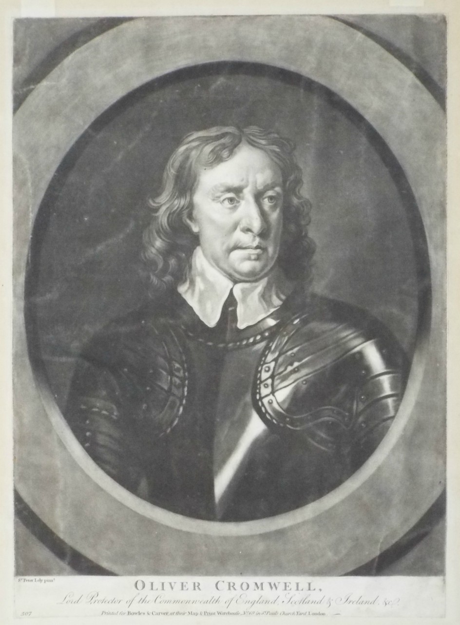 Mezzotint - Oliver Cromwell, Lord Protector of the Commonwealth of England, Scotland & Ireland, &c.